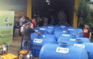 El INYM entregó otros 19 tanques de agua y 20 motobombas a productores en Salto Encantado