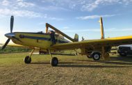 Covid-19: Los aviones agrícolas continúan trabajando