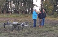 Se realizó en Tres Arroyos la primera capacitación para la obtención del carnet habilitante de uso agrícola de drones
