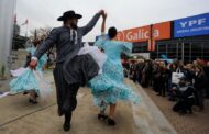 Un Ballet Folklórico llevó la Historia Argentina a la pista de la Expo Rural